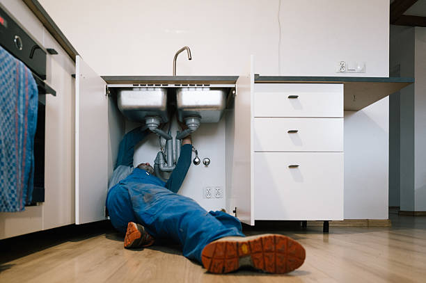Professional Drain Cleaning technician working in Indian Hills, NV